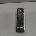 Voice Remote Control (2nd Gen) Fit for Fires-AMZ-Smart TVs Stick/TV Cube/Lite/4K, Smart TVs (3rd Gen), Not for Insignia-Toshiba-Pioneer Smart TV