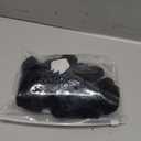 6 Pcs Black Color Large Size Velvet Scrunchies for Women Hair Elastic Bands