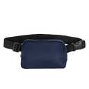 Women Fanny Pack, Women Waist Bag Lightweight Portable for Outdoor (Dark Blue, 2 Pcs)