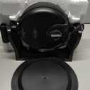 bella Classic Rotating Belgian Waffle Maker with Nonstick Plates, Removable Drip Tray, Adjustable Browning Control and Cool Touch Handles, Black