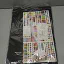 2 x 2026 Desk Calendar, Large Desktop/Wall Monthly Calendar (Jan. 2026 - Jun. 2027) 17'' x 12'' School Year Desk Planner for Teacher Family School Office Supplies (Black)