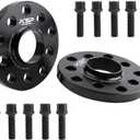 KSP 15mm 5x100 Wheel Spacers with M14x1.5 Lug Bolts Compatible with Audi A3 A4 A6 A8 S4 S6 S8 TT, 2pcs 5x112 to 5x112 Hubcentric Spacer fit Golf Jetta Beetle Passat EOS Sedan Racing Car