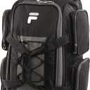 Fila 22" Lightweight Carry On Rolling Duffel Bag, Black, One Size