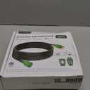 RVGUARD 4 Prong 30 Amp 25 Foot Generator Extension Cord, NEMA L14-30P/L14-30R, 125/250V Up to 7500W 10 Gauge SJTW Generator Cord with Cord Organizer, ETL Listed