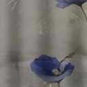 Vintage Floral Wall Art, Blue White Wildflower Botanical Canvas Wall Decor, Nature Landscape Artwork Painting, Rustic Farmhouse Flower Prints Pictures for Bedroom Living Room 16x24 Inch Framed