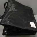 Reusable Grocery Bag On Wheels, 70L Foldable Shopping Rolling Tote Bag with 6 Pockets, Shopping Trolley Cart with Zippered Top & 3-Way Handles, Lightweight for Moving, Camping, Travel, Medium, Black