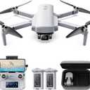 Holy Stone HS360D GPS Drones With 4K Camera For Adults, 249g RC Quadcopter with 80-Min Flight Time, 20000ft Range FPV Transmission Beginner Drone, Auto Return, 2 Batteries, Upgraded HS360D