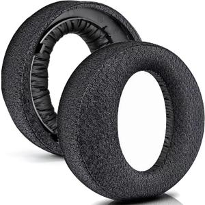 PS5 Ear Pads Replacement Ear Cushions for Sony PlayStation 5 Pulse 3D PS5 Wireless Headphones, Headset Earpads, Ear Cups Repair Parts(Breathable Mesh Fabric)