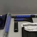 Nuovoware 60" Ice Scraper and Extendable Snow Brush for Car Windshield, 5 in 1 Adjustable Snow Removal Tools with 270° Pivoting Brush Head for Car Auto Truck SUV, Blue