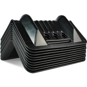 ANLULOAD Black Edge Protectors Flatbed Corner Tie Down Protectors Protects Cargo Edges from Wear and Tear,10Pcs9.5x 6.2x 3.7 ANLULOAD Black Edge Protectors Flatbed Corner Tie Down Protectors Protects Cargo Edges from Wear and Tear,10Pcs9.5x 6.2x 3.7