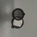 Bahtinov Mask Focus and Cap Cover for ZWO Seestar S50, Lens Cap for S50, 2 Pieces, Black Plastic