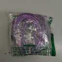 Dogs Kingdom 10 "-16.5" Total Length Suede Skin Jeweled Rhinestones Pet Dog Collar Leash Set Sparkly Crystal Diamonds Studded Leather Puppy Dog Cat Collar Leash Set Purple S