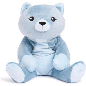 HUGIMALS Frankie The Cat 20 Inch 4.5 lb Heavy Cute Sensory Weighted Comfort Plush | Large Unscented Washable Self Care Calming Stuffed Animal for Kids, Teens and Adults