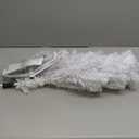 4ft White Christmas Tree - Premium Hinged Artificial Small Christmas Tree, Canadian Fir Full Bodied 4 Feet Tree with 320 Tips, Lightweight and Easy to Assemble Holiday Dcor Tree with Metal Stand