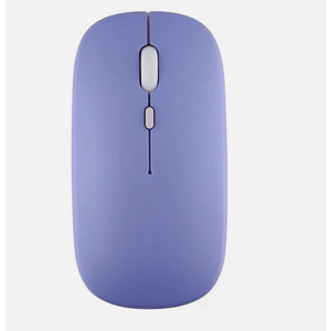 Bluetooth Wireless Mouse for MacBook Air Mac Pro Laptop Computer iPad Pad PC Laser Optical Rechargeable Mini Slim Silent Mouse Widely Used Desktop Hp iMac Blue