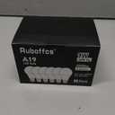 6 Pack A19 LED Light Bulbs,Soft White 2700K,60 Watt Equivalent