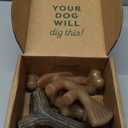 Benebone Medium 4-Pack Dog Toys for Aggressive Chewers  Durable Dog Bones, Made in USA  Dog Toys for Medium Dogs Under 60 lbs