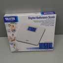 Tanita HD-662 Digital Weight Scale (White) - Japan Technology Bathroom Scale with 330 lb Weight Capacity - 2" Blue Backlit Large LCD Display - Accurate, Durable, Step-On Operation