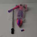 Voyager 3 Wheel Kick Scooter with Light Up Wheels and Tbar - Pink/Purple