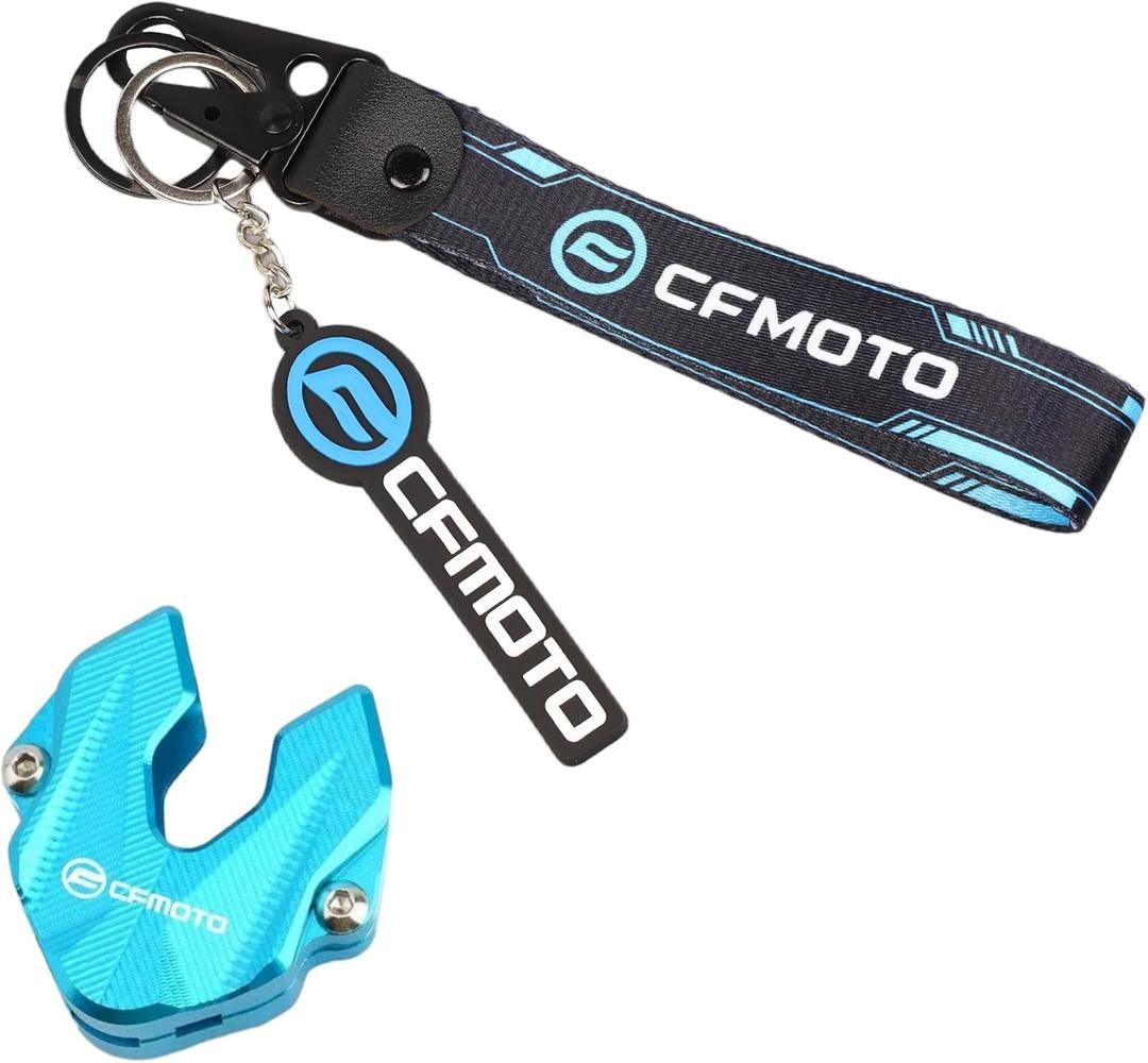 Motorcycle Key Case Cover Key Chain Aluminum Alloy for CFMOTO Ibex 450 450SS 675SS Ibex 800