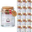 15 Pcs Bible Verse Jar, Read Me When Bible Verses Jar for Emotions and Feelings, Scripture Prayer Cards Hope Bible Accessories Christian Gifts for Mom Dad Friend Women Men (5 Diverse Themes)