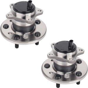 MACEL 512206 512207 Set of 2 Rear Wheel Hub Bearing Assembly Fit for 05-12 Toyota Avalon, 02-11 Camry, 02-03 Lexus ES300, 04-06 ES330, 07-12 ES350, 01-03 Toyota Highlander, 04-08 Solara W/ABS