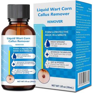 Fast Acting Wart Corn Callus Remover, Wart Remover Freeze Off with Salicylic Acid for Plantar Wart, Corn Freeze Off for Men and Women 30 ML.