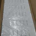 Universal PTAC Wall Sleeve with Grille 42 x 16, Through The Wall Air Conditioner Sleeve for Packaged Terminal Air Conditioners and PTHP. Heavy-Duty Powder Coated Metal Sleeve.