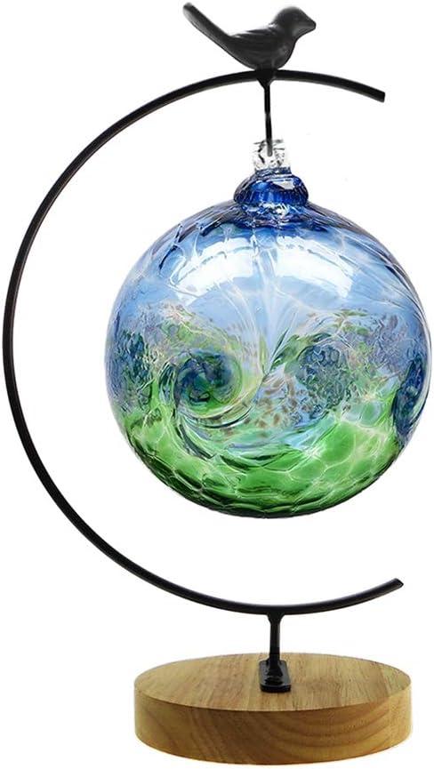 CXLE Ornament Display Stand, Ornament Stand Holder Iron Pothook Stand for Hanging Glass Globe Air Plant Terrarium, Witch Ball, Christmas Ornament and Home Wedding Decoration