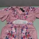 City Chic Pink Floral Dress 16 Plus Size Women's Dress