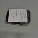 Travel Pill Organizer Large Portable Medication Fullicon Oversize 8 Compartment Pill Box, Vitamin Travel Case Pill Holder - Airtight & Moistureproof (Black)