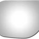 WLLW Mirror Glass for 2004-2008 Nissan Titan 2005-2009 Armada 2004 Pathfinder Armada Driver Side Only Left Flat Replacement Glass with Adhesive