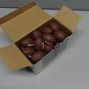 Blulu 30 Pack Mini Foam Football 2.17" Mini Football Party Favor Stress Ball Bulk Small Foam Sports Valentines Ball for Birthday Carnival Reward Party Bag Gift Filler(Dark Brown)