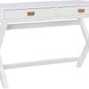 Linon Desk, White, 44"W x 20"D x 30"H
