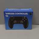 GUOC LED Wireless Controller with Hall Effect Joystick and Trigger,4 Macron Boutton Extended Grip Controller Dual Vibration, Remap/Turbo Function