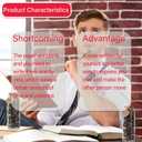 Capsule Letters Message in a Bottle Glass Gift for Lover Favor Bottle Love Letter Valentine's Day Gifts (Black Color 110pcs)