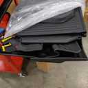 Floor Mats & Cargo Liner & 3rd Row Backrest Mat for 2024 2025 GMC Acadia 7 Seats, Door Sill Protectors, All Weather TPE Mats Set Including Floor Liners Trunk Mat Accessories