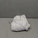 Wrap Around Dust Ruffle Bed Skirt - White - for Queen Size Beds with 15 Inch Drop - Easy Fit Elastic Strap - Adjustable Pleated Bedskirt w/Brushed Fabric - Wrinkle Free - for Women, Men, Kids & Teens