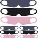 9 Pcs Sleep Masks for Women, Men, Light Blocking Eye Mask for Sleeping, Breathable Blackout Sleeping Mask with Zero Pressure Design, Comfort Fit for Side/Back/Stomach Sleepers, Travel and Yoga