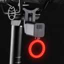 3 x Bike Tail Light, 10 Replaceable LED Strips,6 Modes, Waterproof led Bike Tail Light. Fits Mountain & Road Bikes for Adults & Kids