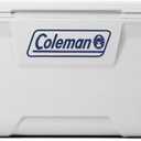 Coleman Marine Cooler with Fully Insulated UV Guard Lid & Body, Keeps Ice for 3+ Days, Great for Boating & Fishing, 52qt/100qt Wheeled/120qt Options