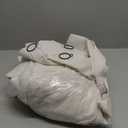 Cream Beige Pleated 92 Inch Boho Curtains for Bedroom 2 Panels Set, Farmhouse Ivory Linen Sheer Nursery Curtain Light Filtering Privacy Pleat Heavy Window Drapes with Hooks Rings 40" W x 92" L Length (Birch)