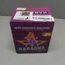 Mini Karaoke Machine for Kids Adults, Portable Bluetooth Speaker with 2 Wireless Microphones, Trendy Birthday Gifts Toys for Girls Ages 3, 4, 5, 6, 7, 8, 9, 10+ Years Old Home Family Party (Pink)