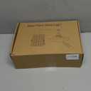 96 LED Solar Grow Lights Battery Powered, Full Spectrum Hanging Grow Light for Indoor Outdoor Plants with Timer, Solar Plant Lamp for Greenhouse with Remote Control, 2 Charging Way, 16.6FT Cord