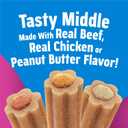 PurinaBusyStufdVariety PackMedium Long LastingDog ChewswithReal Beef, Real Chicken or Peanut Butter Flavor - 27 ct. Chews (EXP 12/01/27)