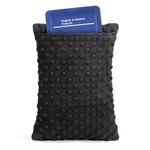 okmaba Hysterectomy Recovery Pillow with Hot/Cold Pack Pocket - Abdominal Surgery Recovery Pillow for Women, C-Section & Tummy Tuck Must Haves, Post Op Support Cushion (Black)