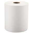 Windsoft Commercial Paper Towels, Hardwound Roll Hand Towels, 6-Pack, 8" x 800ft per Roll, White, Hardwound Towel Dispensers Refill