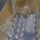 120 Pack Cheap Bulk Egg Cartons, 12 (2 * 6) Clear Plastic Egg Cartons, Can Accommodate Medium Size (Approx 2.2 oz) Eggs, For Family, Farm, Markets, Display2 * 6 120piece