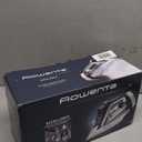 Rowenta Iron, Focus Excellence Stainless Steel Soleplate Steam Iron for Clothes, Retractable Cord, 400+ Microsteam Holes, Powerful steam, LED Display, 1750 W Ironing Clothes, Cordreel, Red DW5433, Green