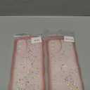 GUNPRIO Glitter Case for Galaxy A35 And A13. 5G, Cute Wave Frame Curly Shape Sparkly Shiny Cover, Samsung Galaxy A35 Bling Cover Stylish Durable Protective Case for Girls Women, Pink